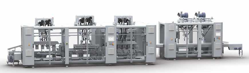 Nutresa Mexico automates the packaging of its Muibon and Cremino chocolate production lines with Cama Group machines